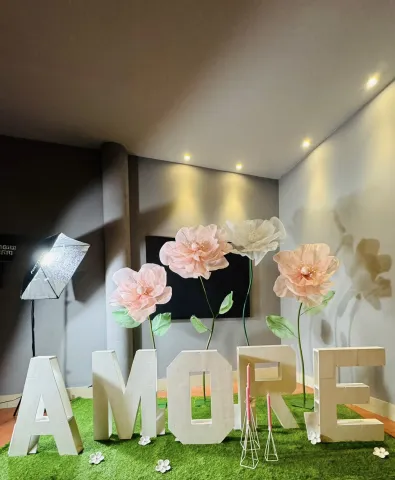 Fiori giganti di organza Olga BigFlowers 