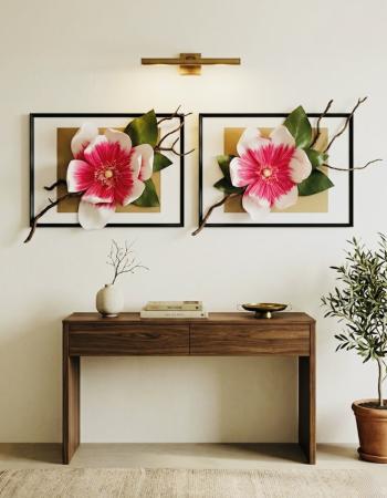 Quadro 3D magnolia Olga BigFlowers 